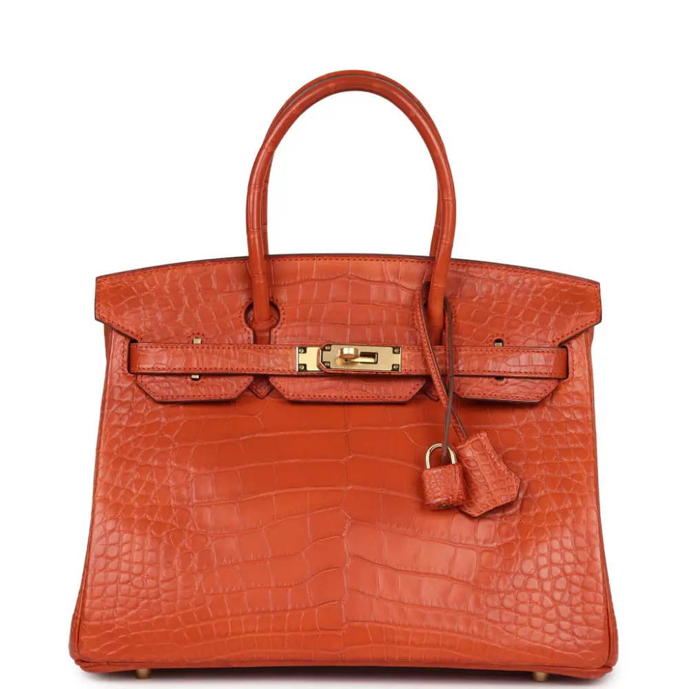 replica hermes bags Hermès Birkin 30 Sanguine Matte Alligator Mississippiensis Gold Hardware