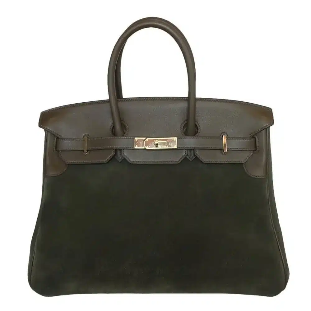 Hermès Limited Edition Birkin 35 Vert De Gris Swift