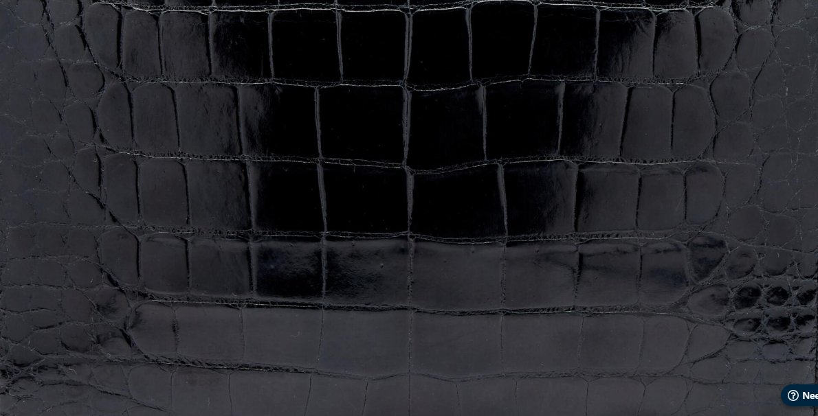 Hermès Caiman Crocodile Leather